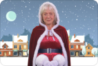 Ms Santa - snowy streets template - Synthesia.io